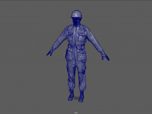 101st airborne division 3D Model