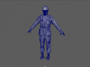 101st airborne division 3D Model