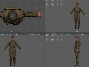 101st airborne division 3D Model