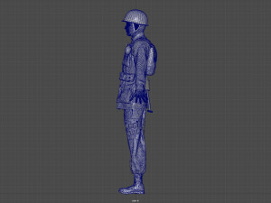 101st airborne division 3D Model