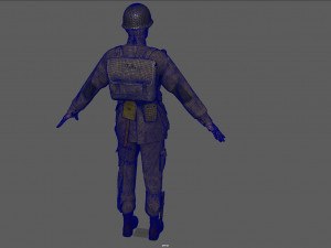 101st airborne division 3D Model