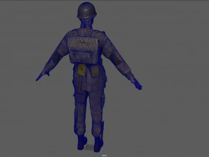 101st airborne division 3D Model