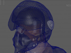 pilot - t and sitting pose Modelo 3D