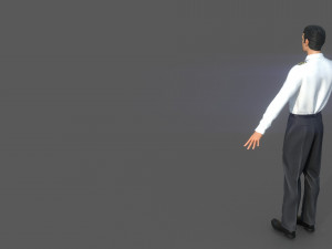 airline captain 3D मॉडल