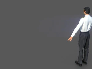 airline captain 3D Model