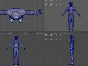 airline captain 3D Model