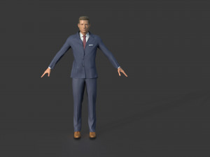 men suit Modelo 3D
