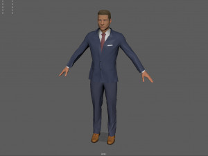 men suit Modelo 3D