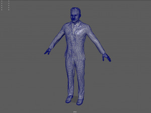 men suit Modelo 3D