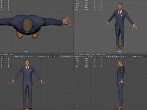 men suit Modelo 3D