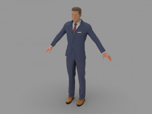 men suit Modelo 3D