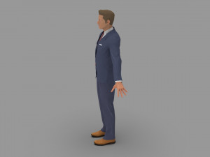 men suit Modelo 3D