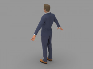 men suit Modelo 3D
