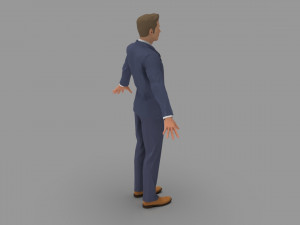 men suit Modelo 3D