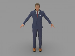men suit Modelo 3D