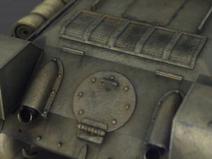 टी-34-76 प्रारंभिक 1943 उत्पादन 3D मॉडल