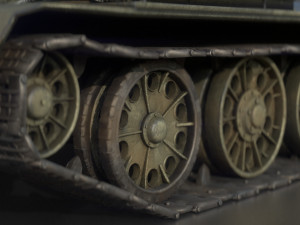 t- 34-76 early 1943 production 3D 모델