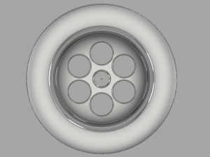 drain valve for sink 3d print 3D Print Model