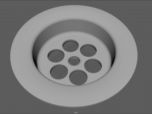 drain valve for sink 3d print 3D Print Model