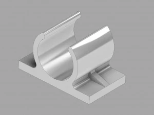 u-clip 3D-printmodel 3D printmodel