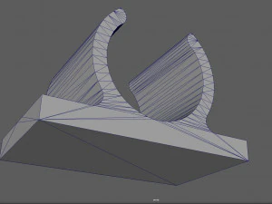 modello di stampa 3d u-clip Modello di stampa 3D