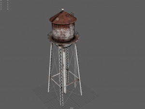 water tower 3D Model