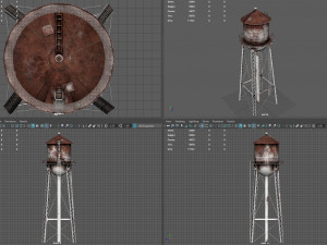 water tower 3D Model