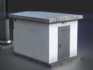 cell site Modello 3D