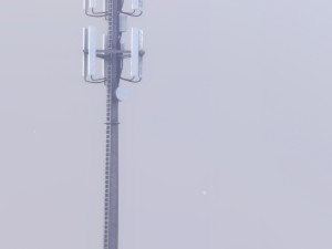 cell site Modello 3D