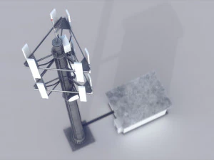 cell site 3D Model