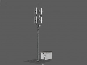cell site Modello 3D