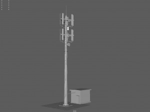 cell site Modello 3D