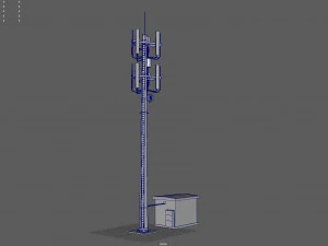 cell site 3D Model