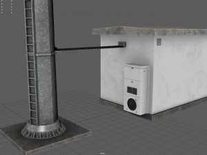 cell site Modello 3D