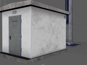 cell site Modello 3D