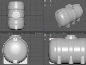 water tank Modelo 3D