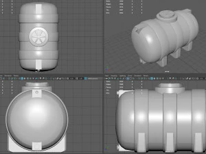 water tank 3D Model