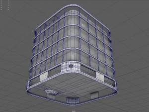square water tank 3D Model