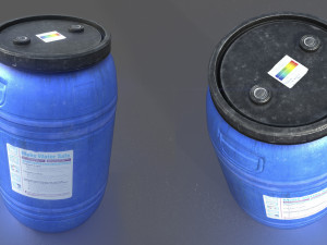 water barrel 3D 模型