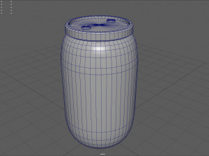 water barrel 3D 모델
