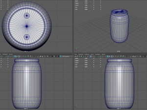 water barrel 3D 모델