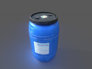 water barrel 3D 모델