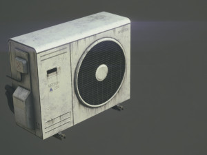 air conditioner 3D मॉडल