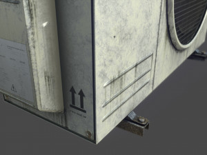 air conditioner Model 3D