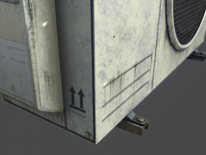 air conditioner 3D Model