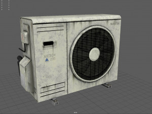 air conditioner Model 3D