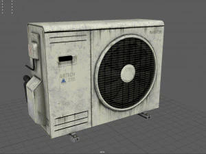air conditioner 3D Model
