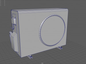 air conditioner Model 3D