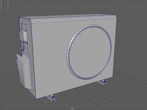 air conditioner 3D Model