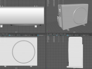 air conditioner Model 3D
